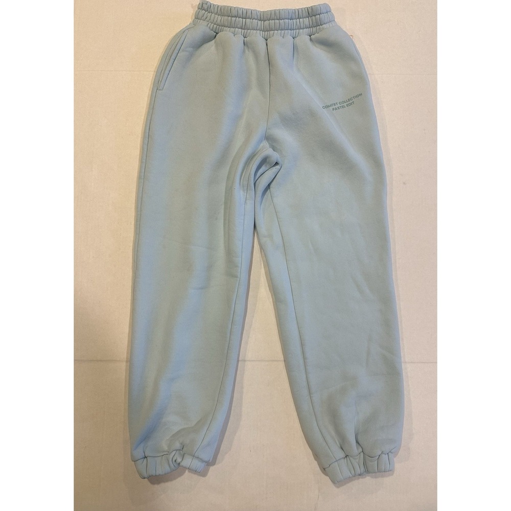 Comfrt Sweatpants Light Blue Jogger Size Small Collection Pastel Edit - Picture 5 of 16